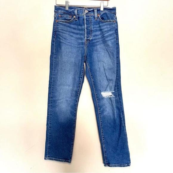 Levi Wedgie Straight Jean Women’s Size 29 - Picture 2 of 8